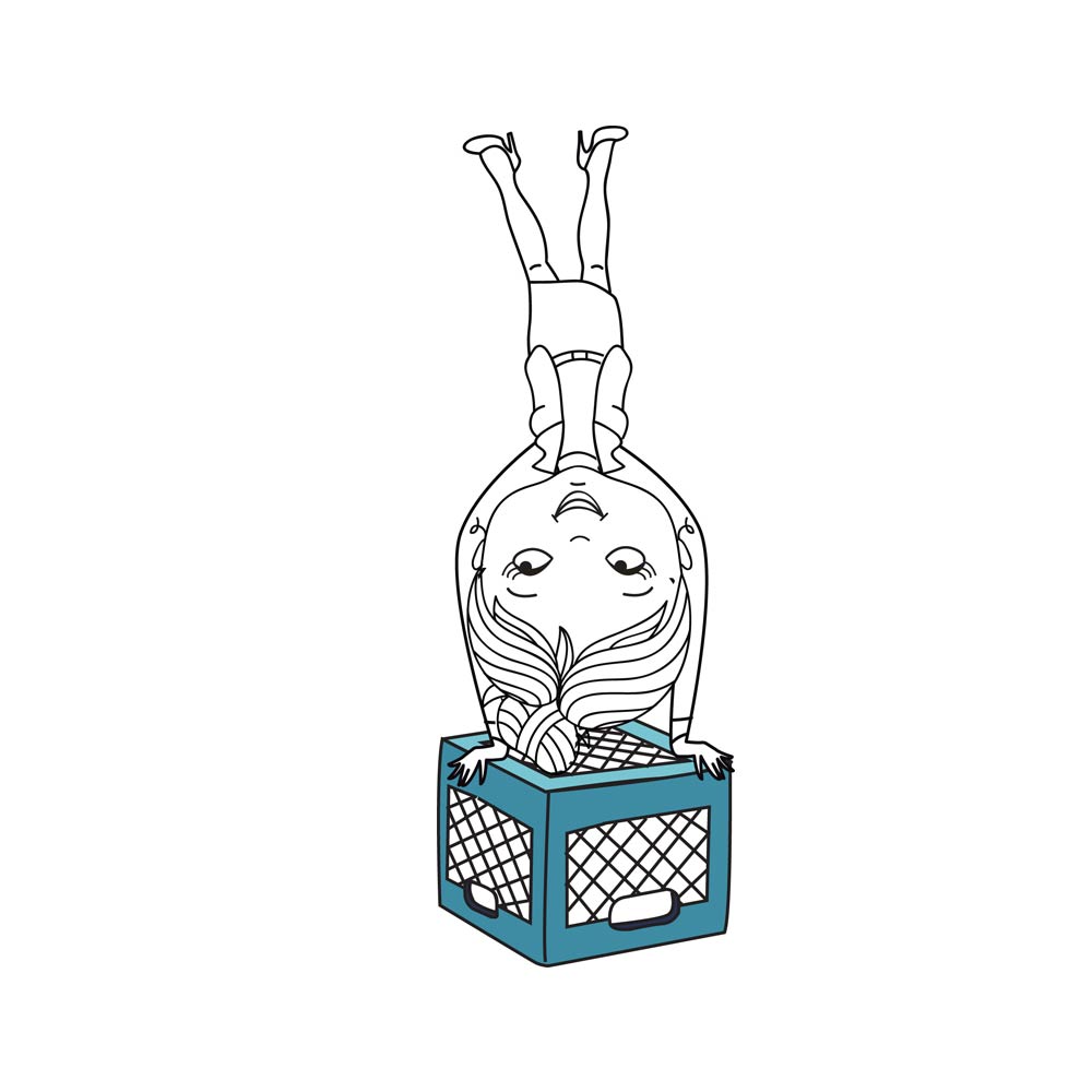 Milk Crate Consulting Illustrations – Handstand Graphics